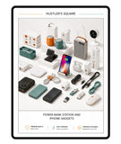 POWER BANK STATION & IPHONE GADGETS