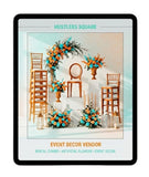 EVENT DECOR VENDOR (RENTALCHAIRS, ARTIFICIAL FLOWERS, & EVENT DECOR)